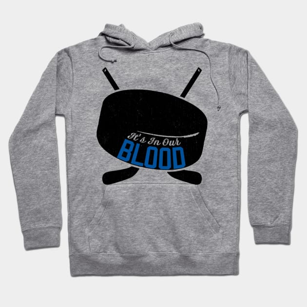 Bleed Blue Hoodie by TRE2PnD